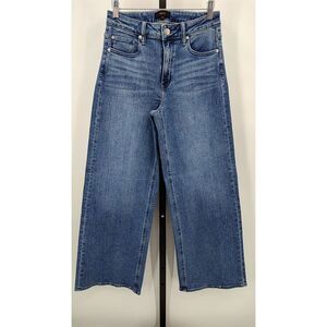 Quince Women Bella Stretch Wide Leg Jeans - 30" Seaside Blue 28